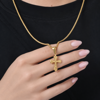 Hip Hop Cross Necklace