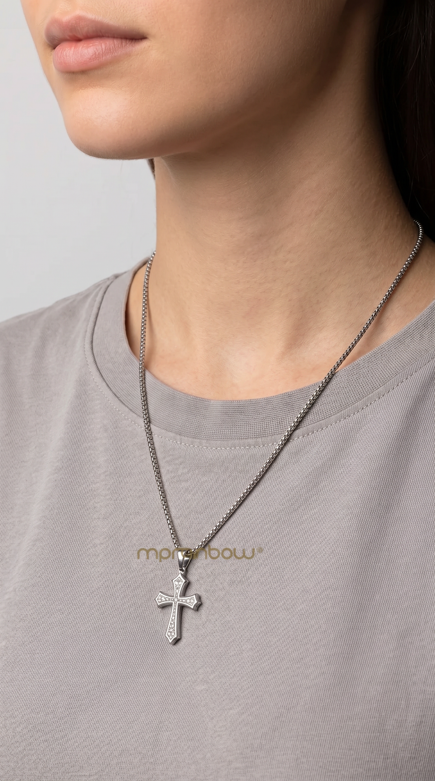 Hip Hop Cross Necklace